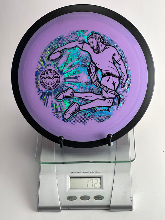MVP Neutron Zenith Team Series James Conrad – Purple/Black Rim 172g