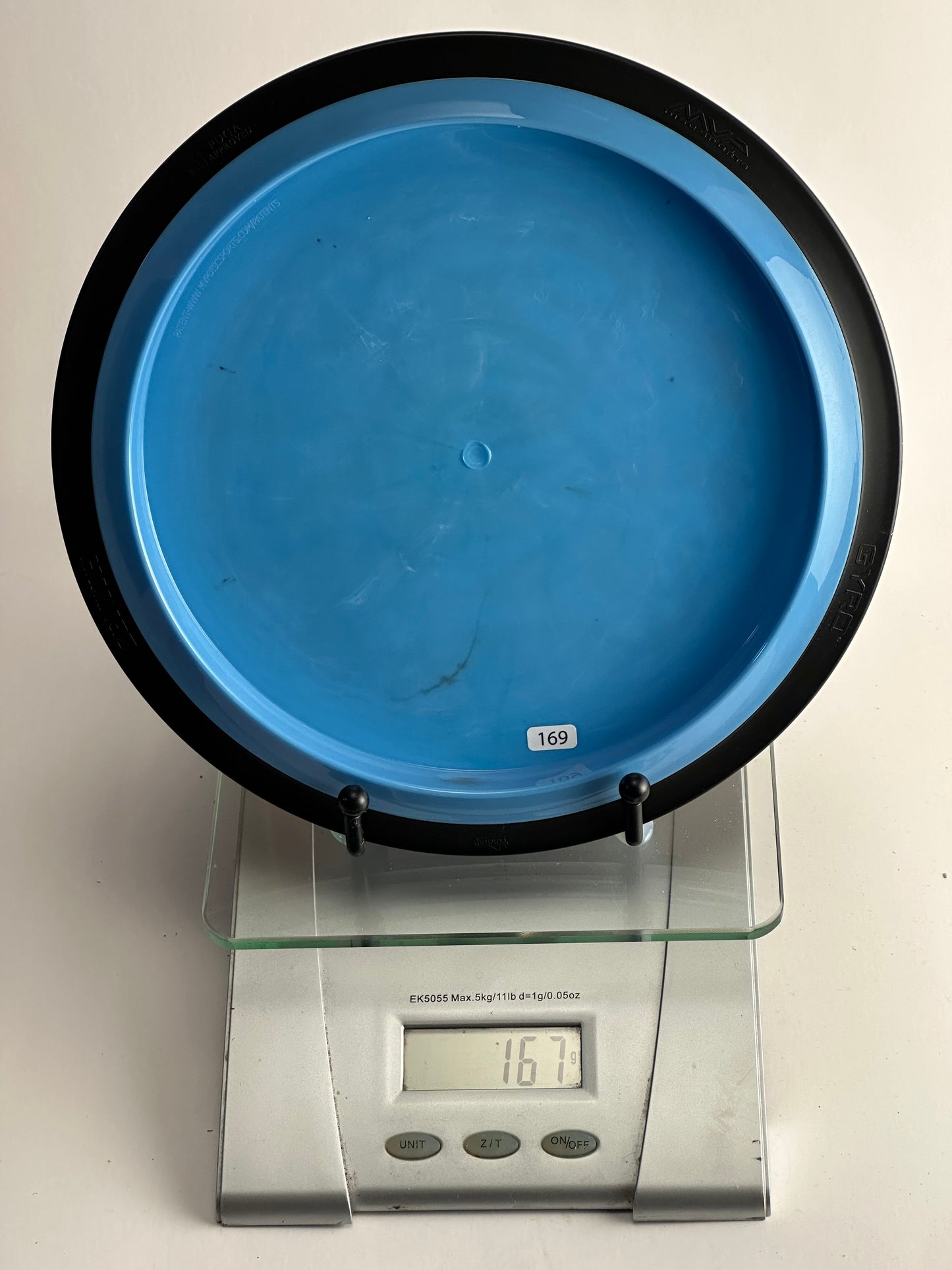 MVP Zenith Neutron Team Series (James Conrad) Blue/Black Rim 167g