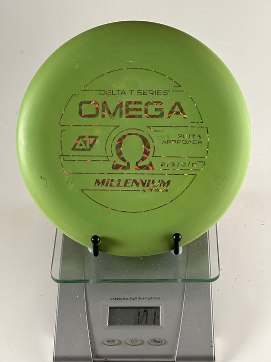 Millennium Omega DT (Delta-T) Putt & Approach Putter, Green 177g