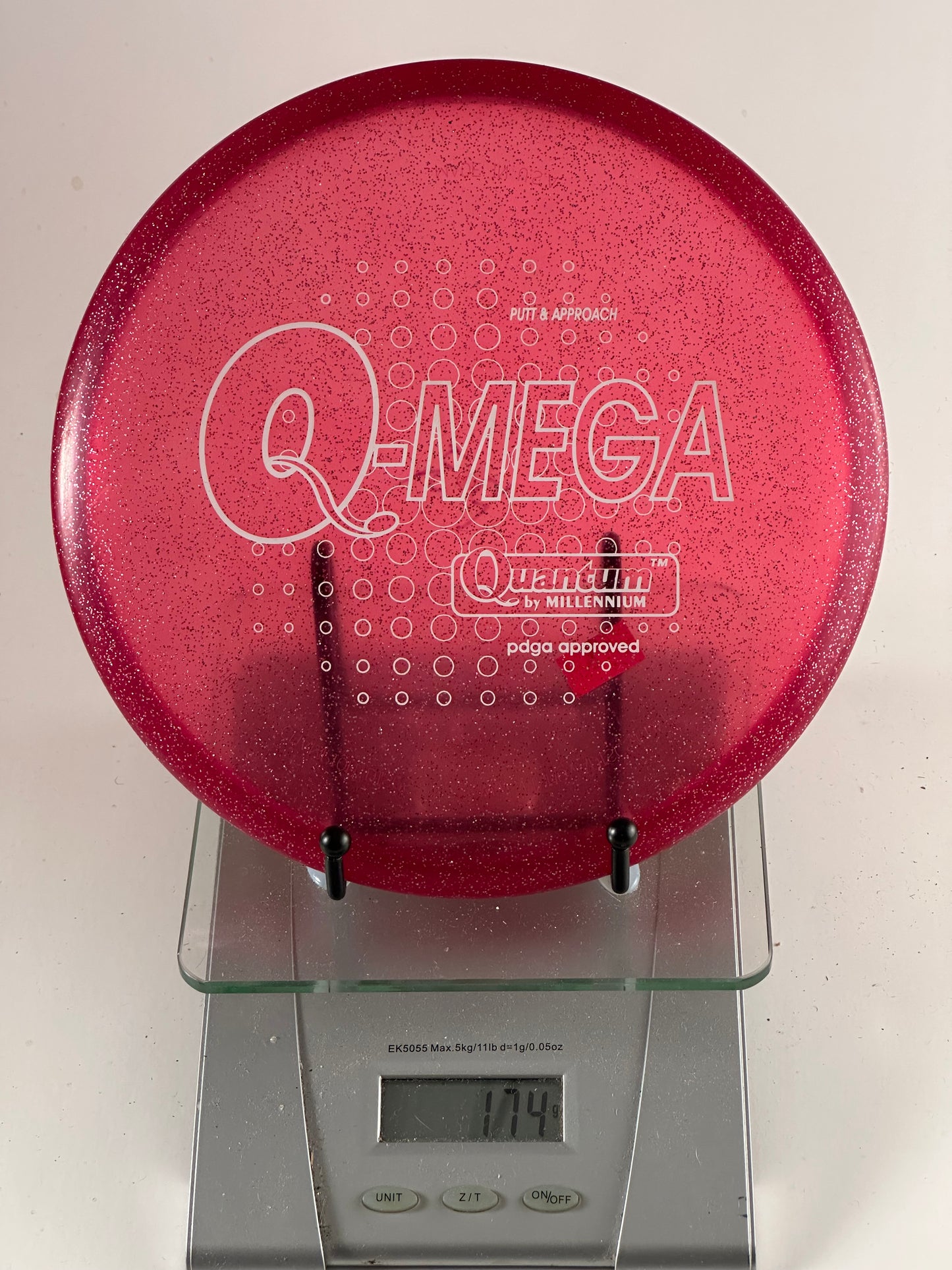 Millennium Quantum Omega Putt & Approach Putter - Transparent Red Speckle