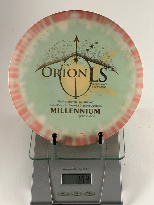 Millennium Orion LS Sirius Driver 174g Blue w/ Red Rim
