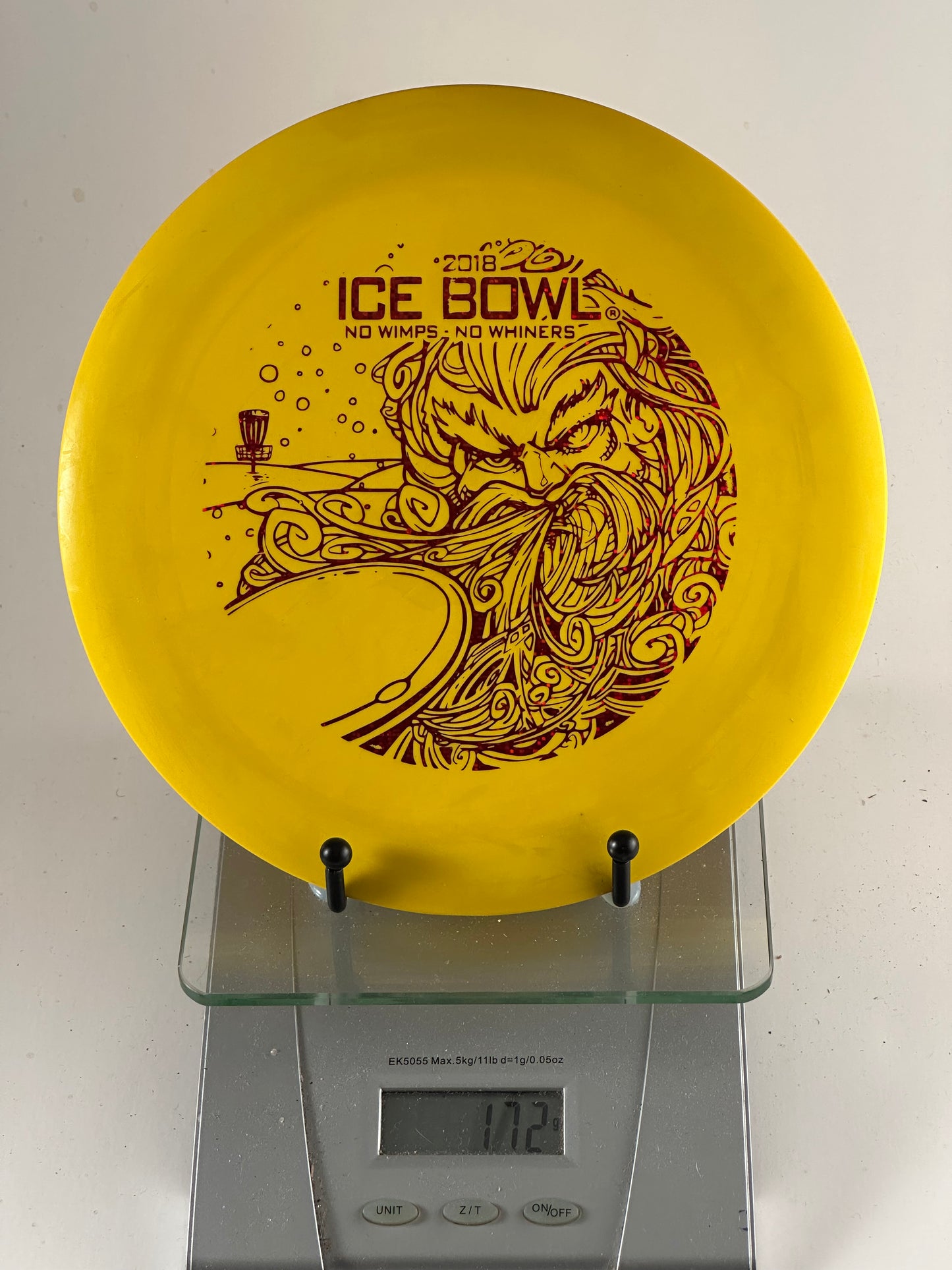 Millennium Scorpius Quantum Distance Driver – 2018 Ice Bowl, Transparent Yellow