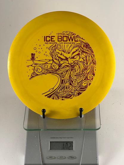 Millennium Scorpius Quantum Distance Driver – 2018 Ice Bowl, Transparent Yellow