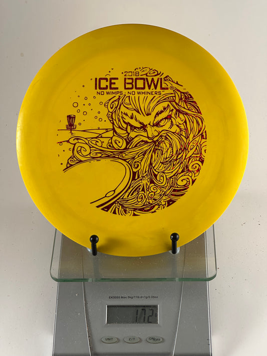 Millennium Scorpius Quantum Distance Driver – 2018 Ice Bowl, Transparent Yellow