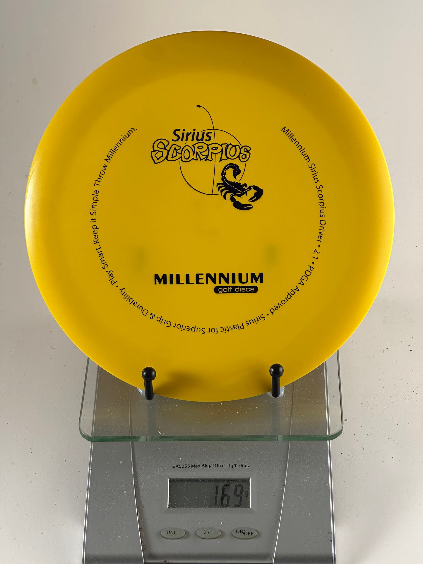 Millennium Scorpius Sirius Distance Driver - Yellow
