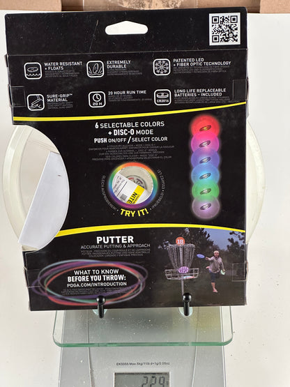 Nite Ize Flashflight LED Putter (Disc-O Select, 6 Colors) – Clear