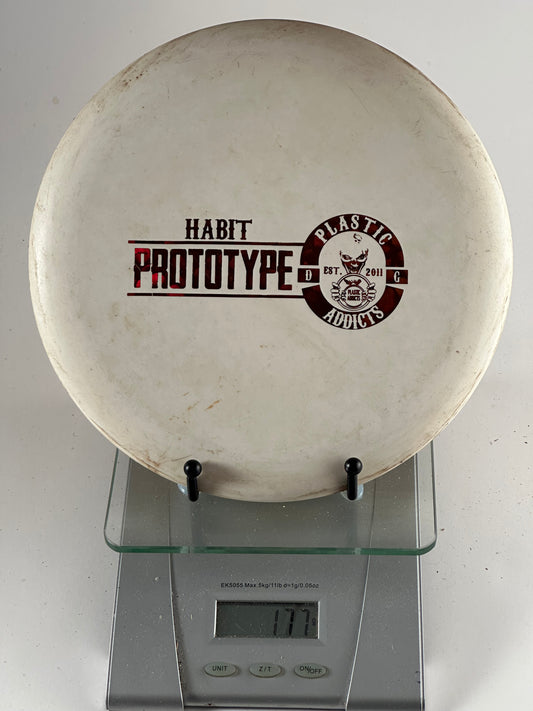 Plastic Addicts Habit Prototype Stamp Approach Disc (White)