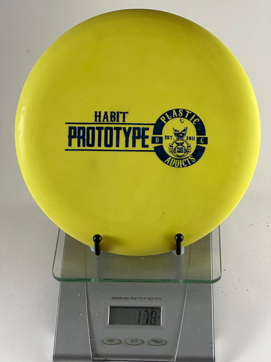 Plastic Addicts Habit Prototype - Premium Translucent Yellow Approach Disc
