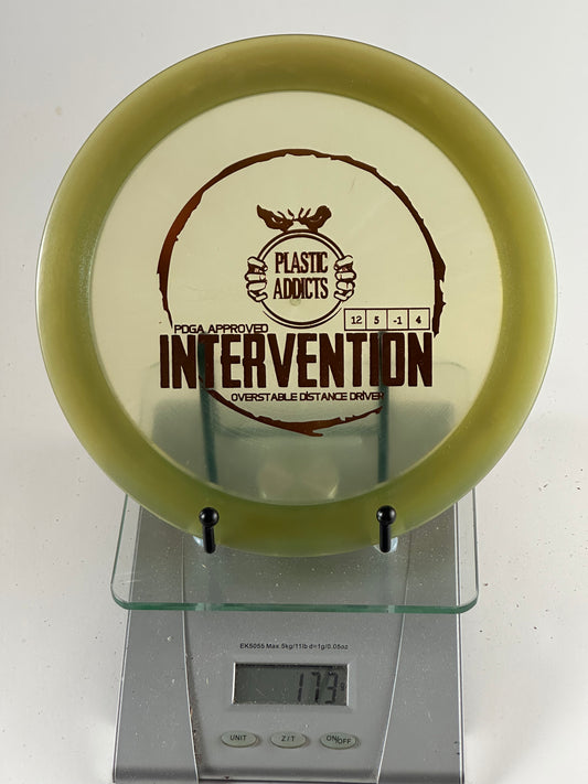 Plastic Addicts Intervention Premium Translucent Distance Driver 175g