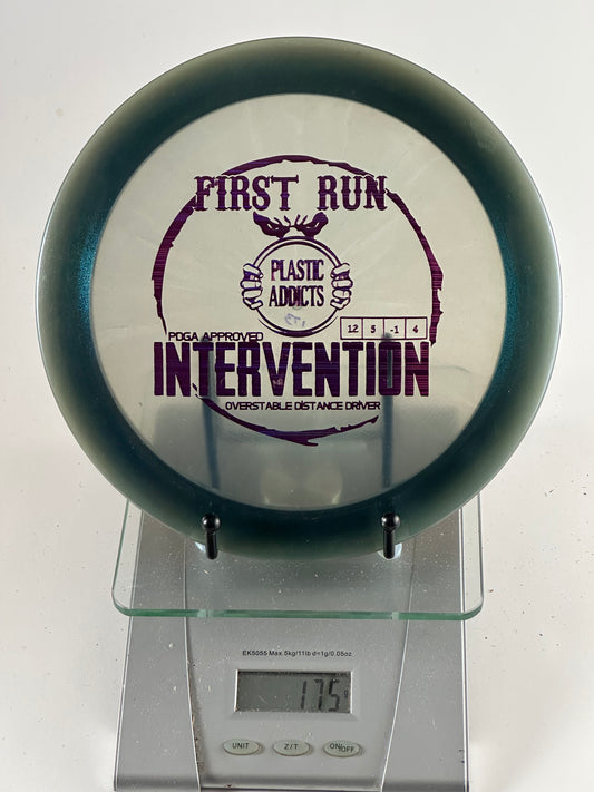 Plastic Addicts Intervention First Run – Translucent Smoke Overstable Distance Driver