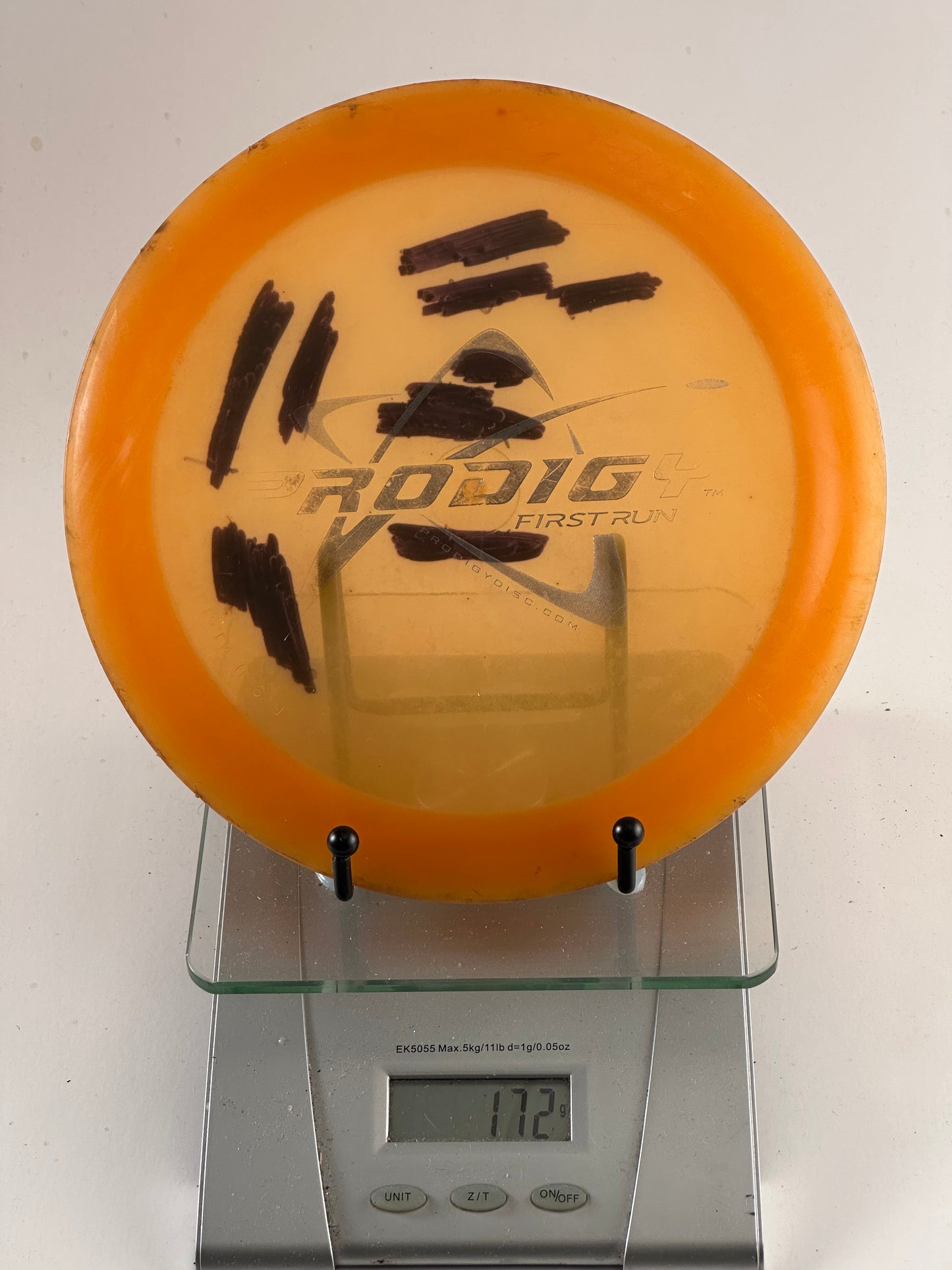 Prodigy D1 First Run 400 Plastic Distance Driver - Translucent Orange