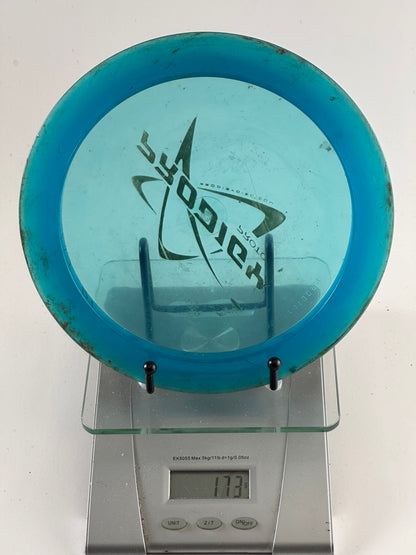 Prodigy D1 400 Plastic Proto Stamp Distance Driver (173g) Transparent Blue