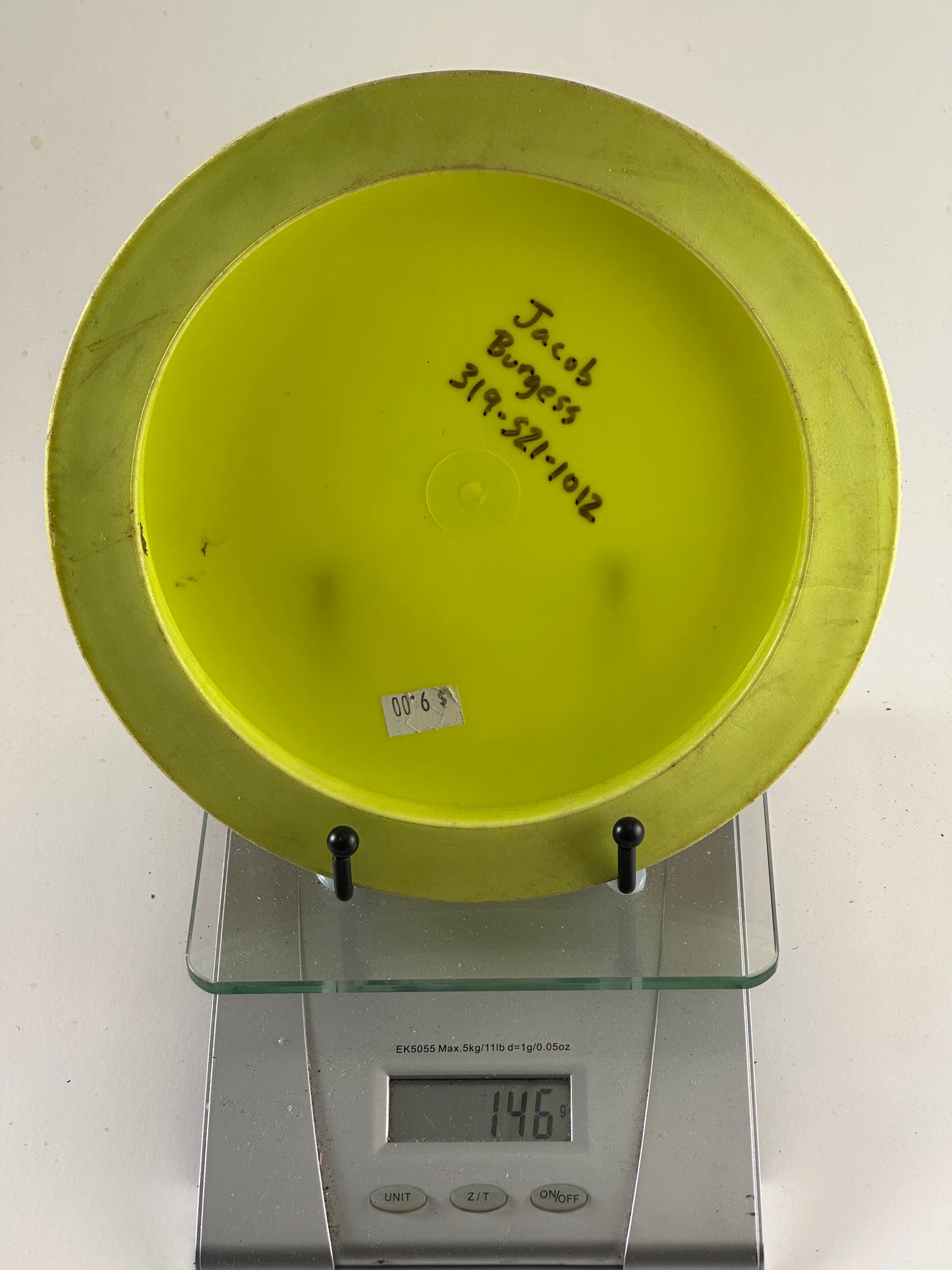 Prodigy D2 400 Plastic Distance Driver (146g) Yellow