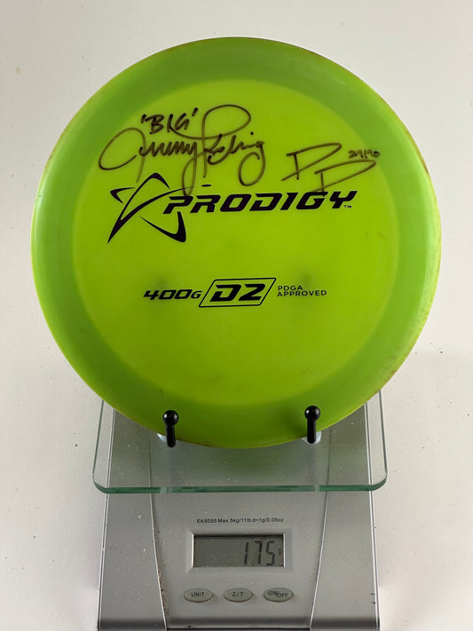 Prodigy D2 400G Distance Driver (Lime Green, Ink)
