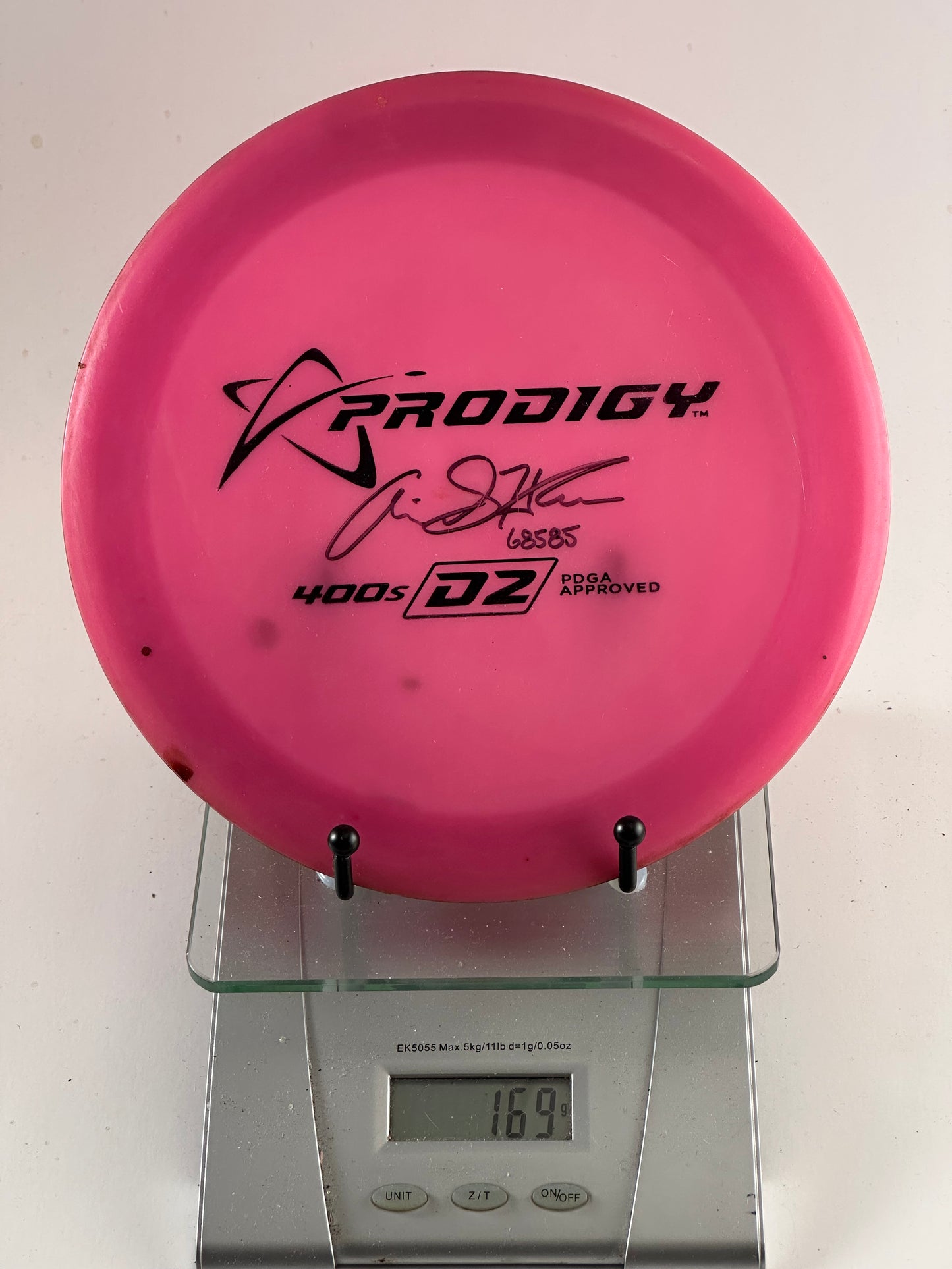 Prodigy D2 400S Distance Driver - Pink