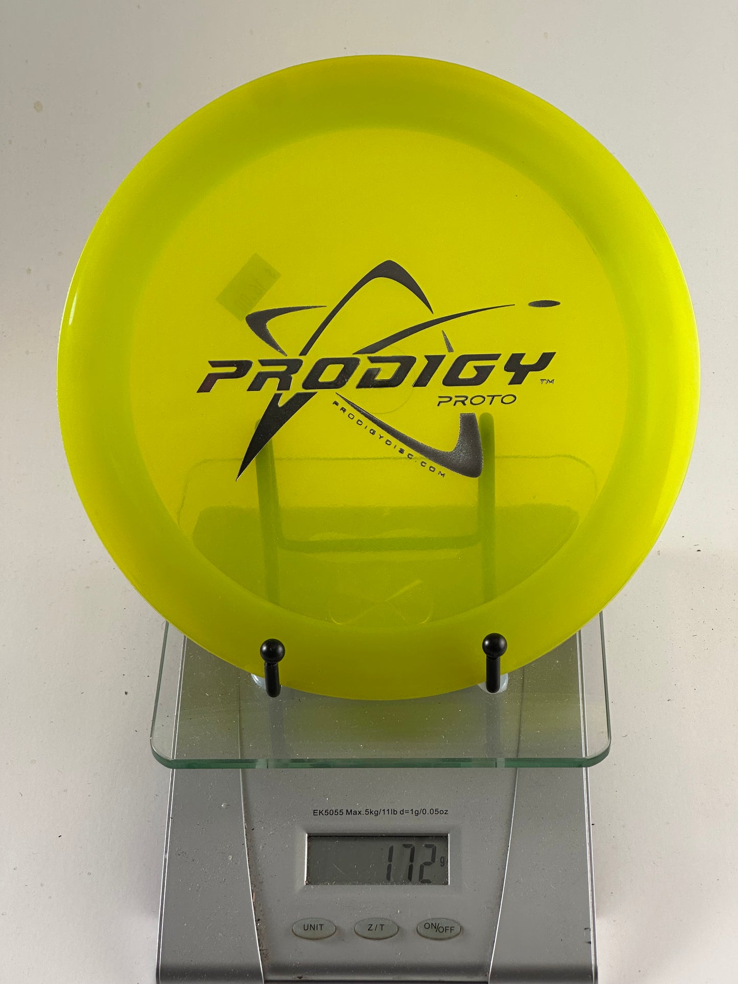 Prodigy D3 400 Proto Distance Driver – Transparent Yellow