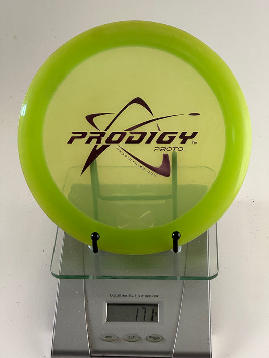 Prodigy D3 400 Proto Distance Driver | Transparent Chartreuse | 171g