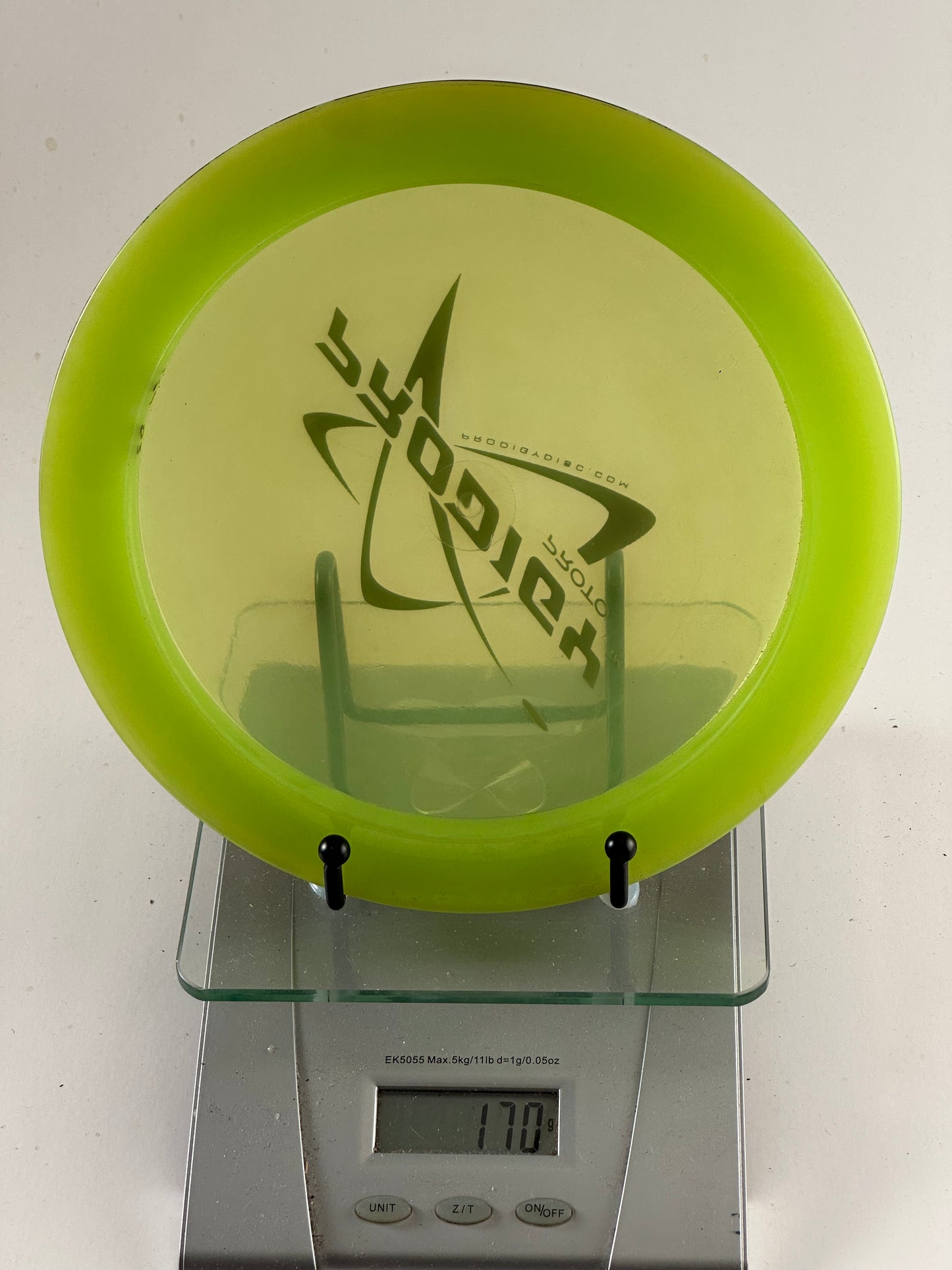 Prodigy D3 400 Proto Distance Driver | Transparent Chartreuse | 171g