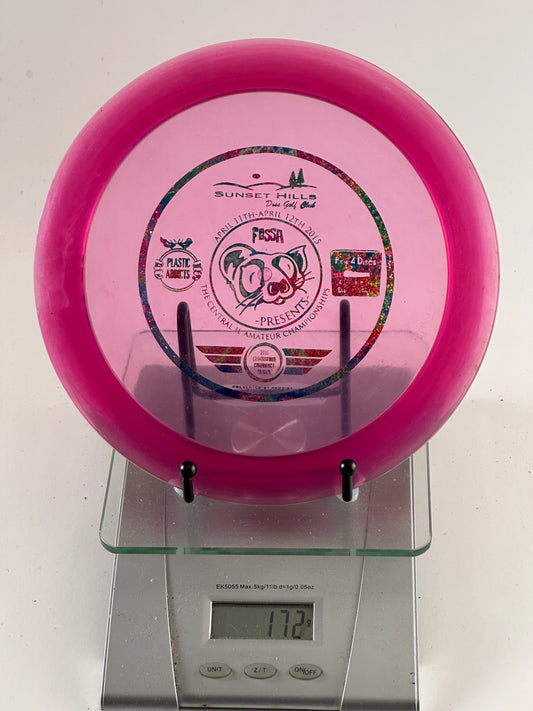 Prodigy D3 400 Proto Distance Driver | Transparent Pink | Tournament Stamp