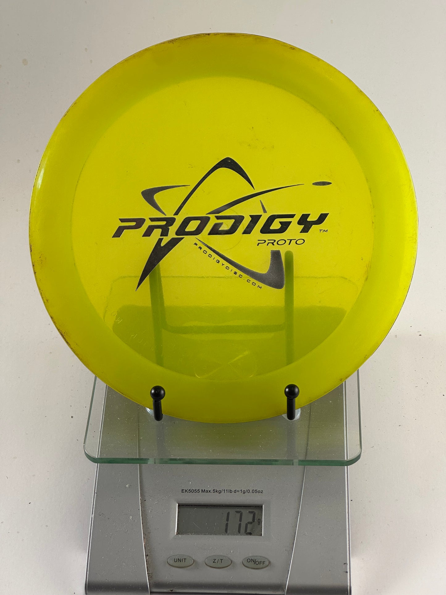 Prodigy D3 400 Proto Distance Driver - Transparent Yellow