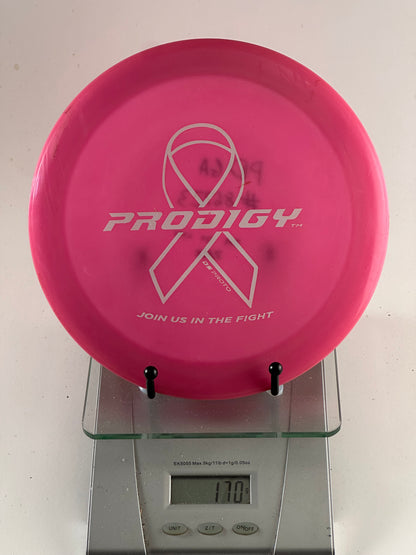 Prodigy D5 400 Plastic Distance Driver – Pink Breast Cancer Awareness Stamp