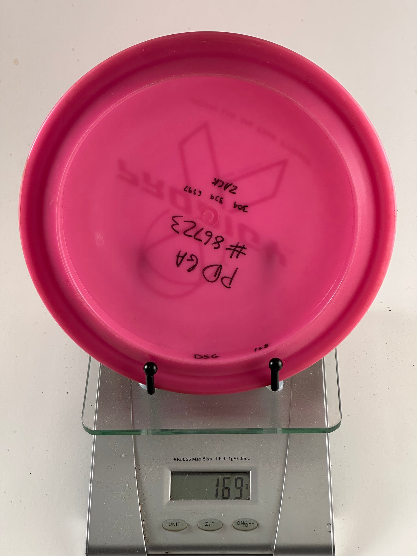 Prodigy D5 400 Plastic Distance Driver – Pink Breast Cancer Awareness Stamp