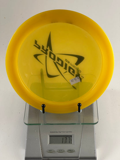 Prodigy D5 Proto 400 Plastic Distance Driver (Yellow, Black Stamp)