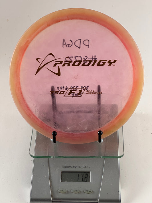 Prodigy F1 750 Fairway Driver (Pink/Orange Rim) 173g