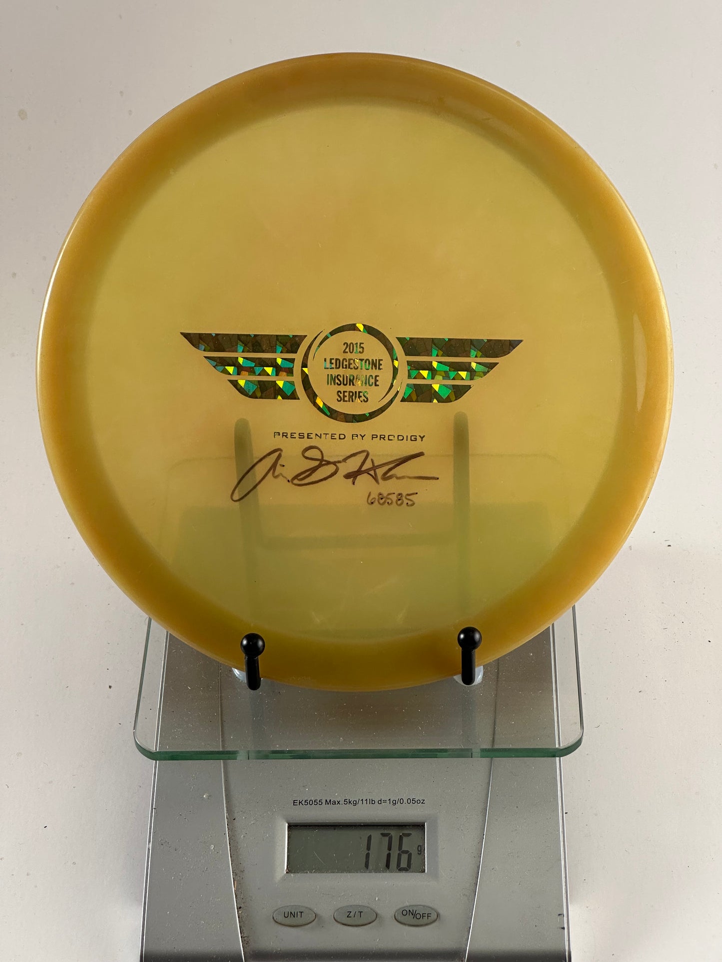 Prodigy F3 2015 Ledgestone Insurance Series Yellow Fairway Driver 176g
