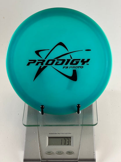 Prodigy F3 Proto 400 Plastic Fairway Driver - Teal