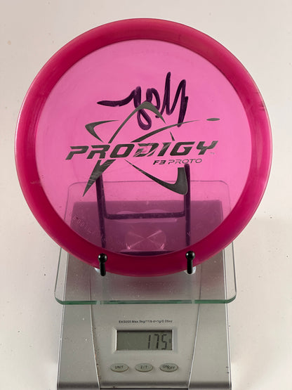 Prodigy F3 Proto 400 Fairway Driver - Pink (178g)