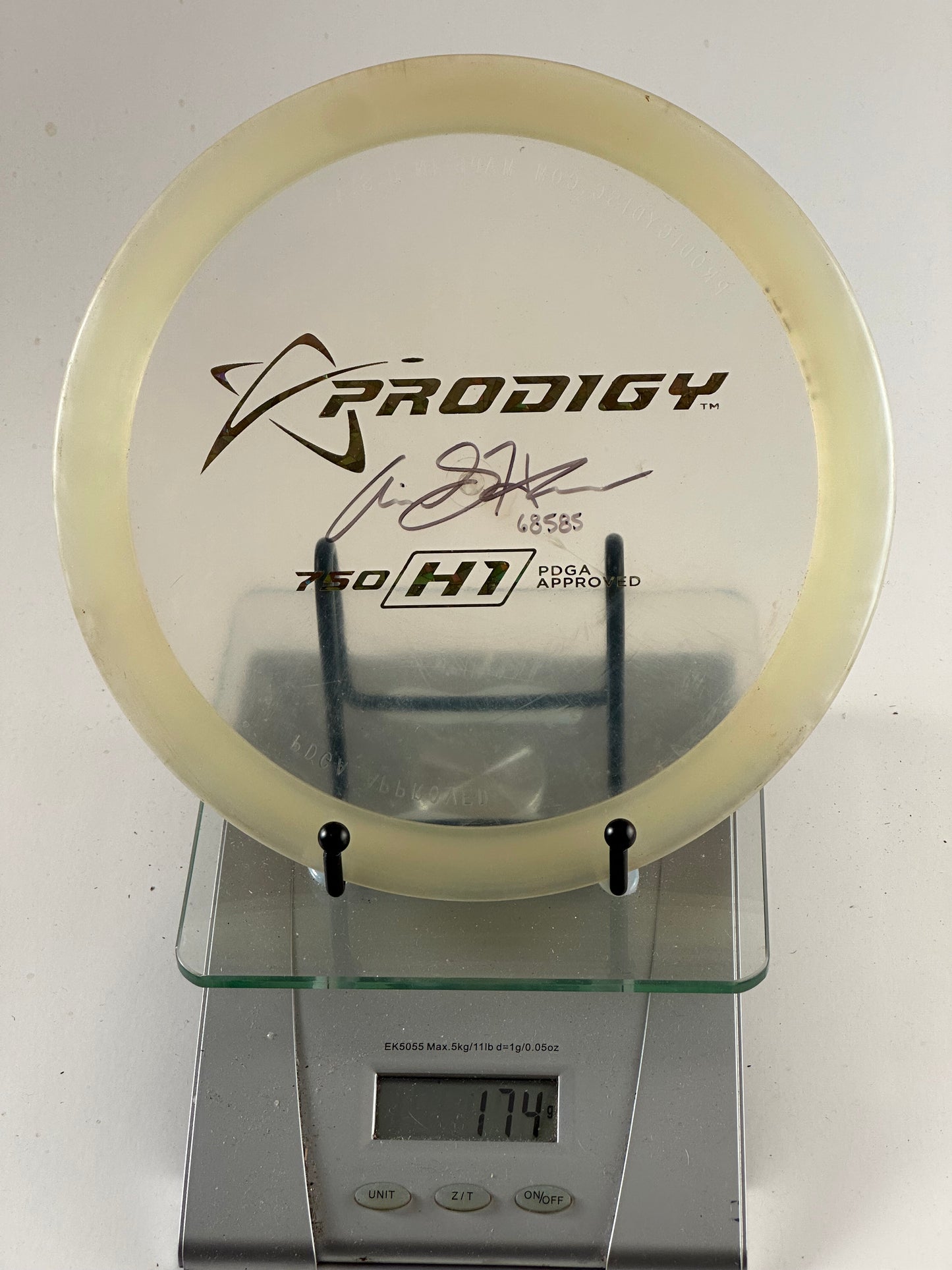 Prodigy H1 750 Plastic Overstable Fairway Driver (Clear)