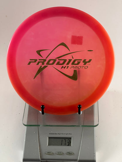 Prodigy H1 Proto 400 Plastic Overstable Fairway Driver (Translucent Pink/Orange)