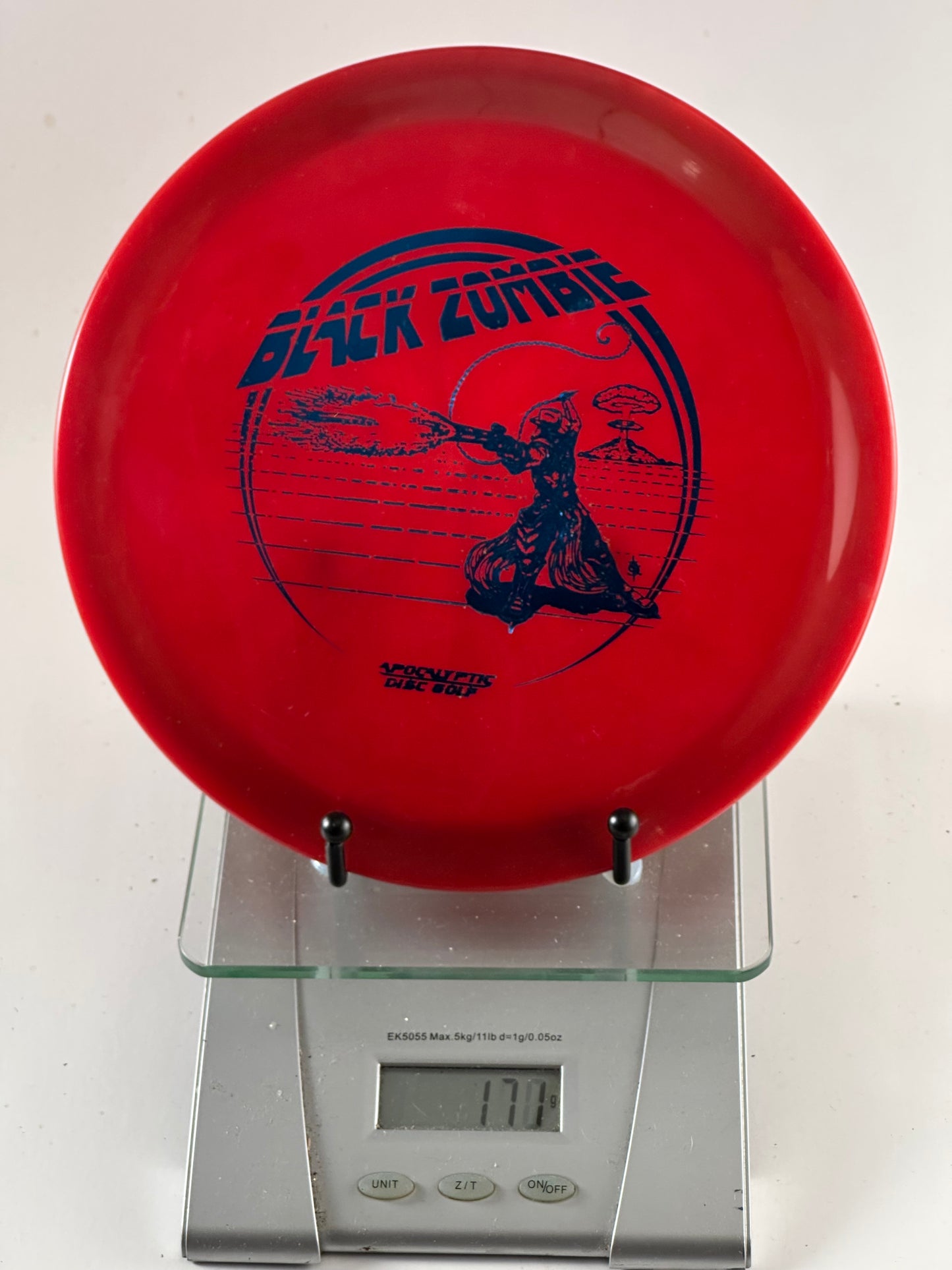 Prodigy H3 Fairway Driver | 750 Plastic | Red w/ Black Zombie Stamp | 171g