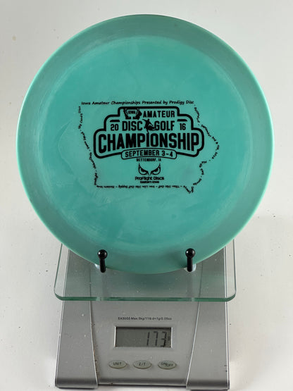 Prodigy H3 750 Fairway Driver – Teal w/ Black 2016 Iowa Amateur Stamp