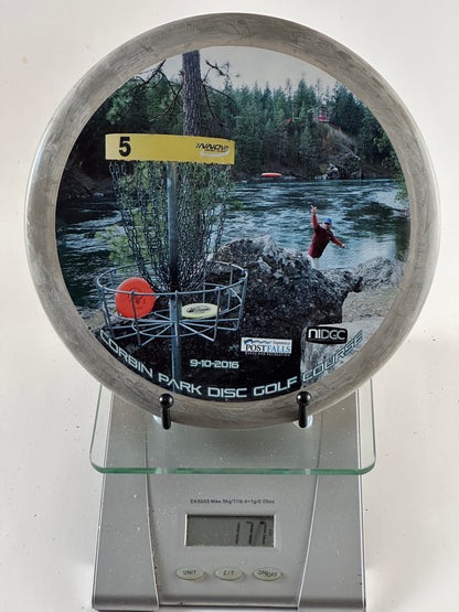 Prodigy M3 Midrange 177g – Corbin Park (Post Falls) 9-10-2016 Stamp