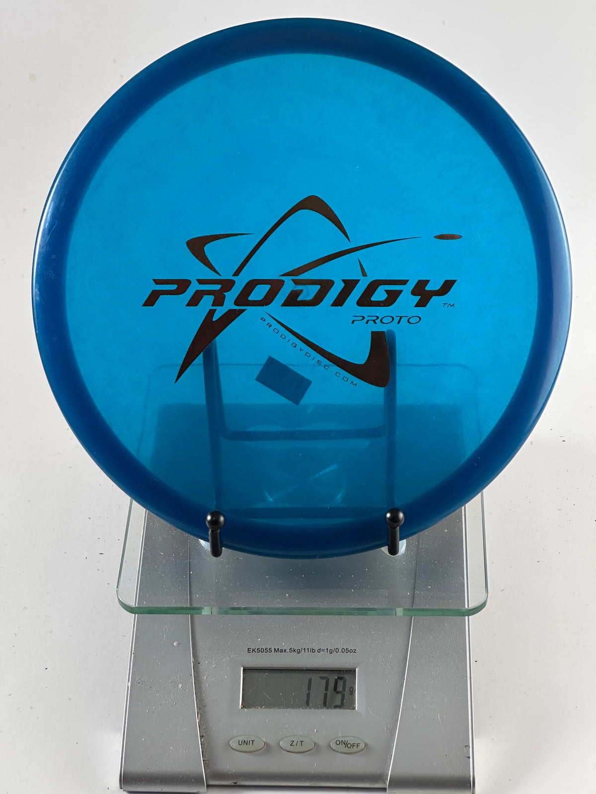 Prodigy M3 Proto Stamp Translucent Blue Midrange (179g)