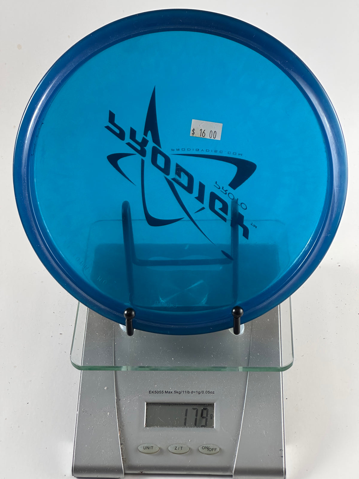 Prodigy M3 Proto Stamp Translucent Blue Midrange (179g)