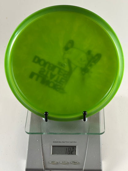 Prodigy M3 Midrange (400?) Illinois State Doubles 2014 Stamp - Translucent Green