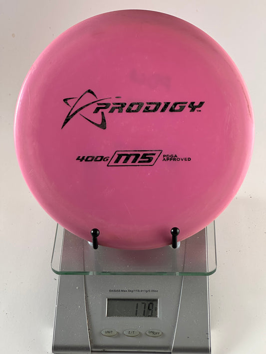 Prodigy M5 400G Midrange - Pink with Black Stock Stamp (179g)