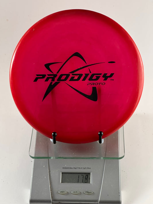 Prodigy PA-1 Proto Stamp Putter/Approach Disc (Red) 171g