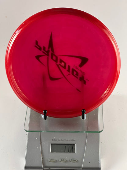 Prodigy PA-1 Proto Stamp Putter/Approach Disc (Red) 171g