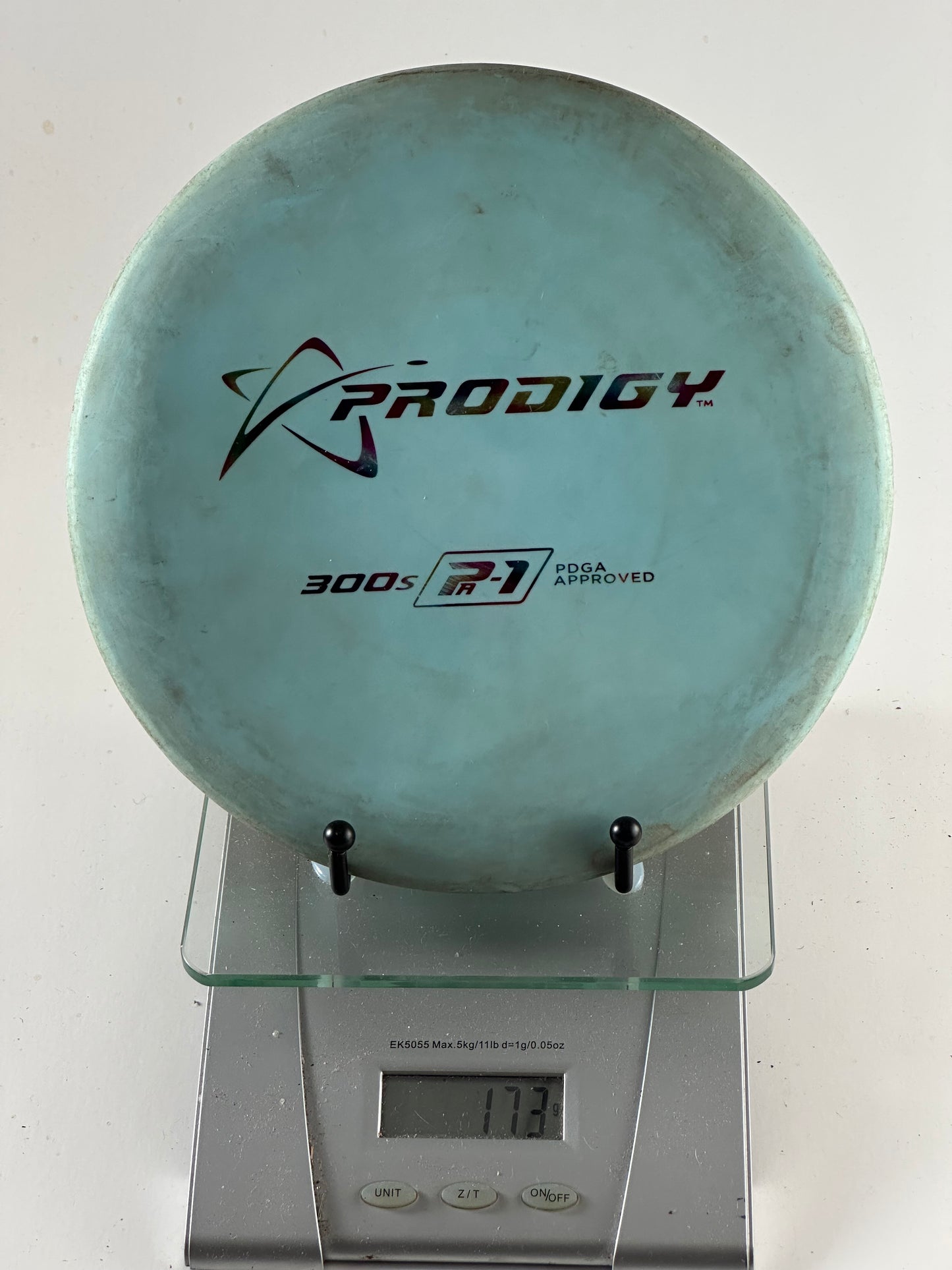 Prodigy PA-1 300S (173g) Overstable Beaded Putter/Approach - Light Blue