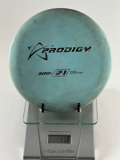 Prodigy PA-1 300S (173g) Overstable Beaded Putter/Approach - Light Blue