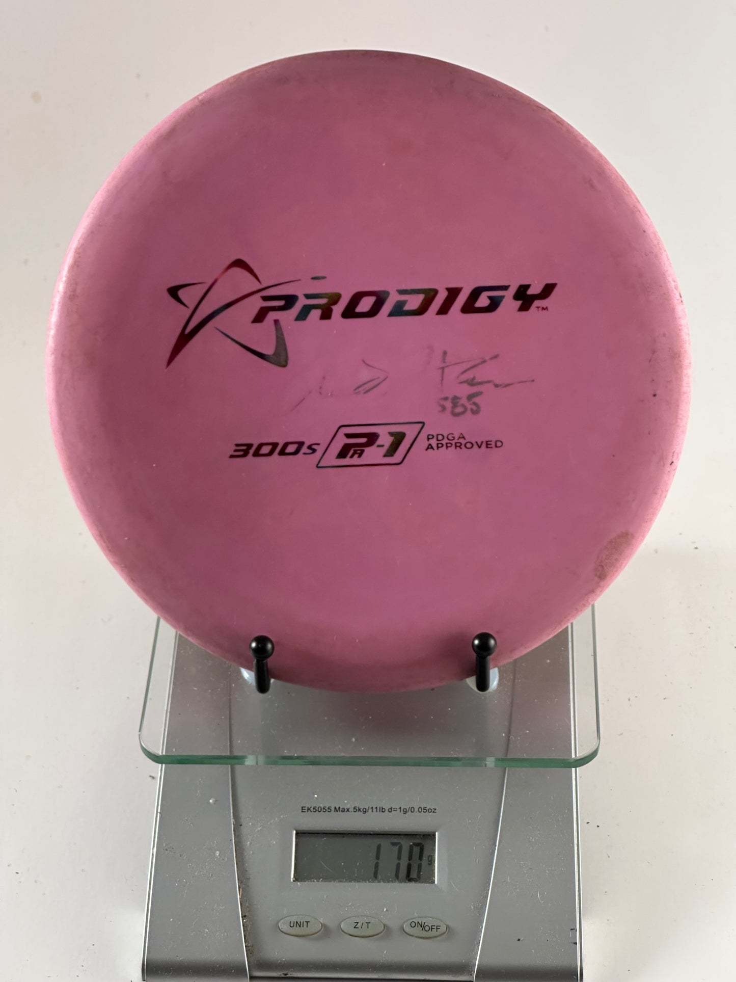 Prodigy PA-1 300S Pink Overstable Beaded Putter/Approach (170g)