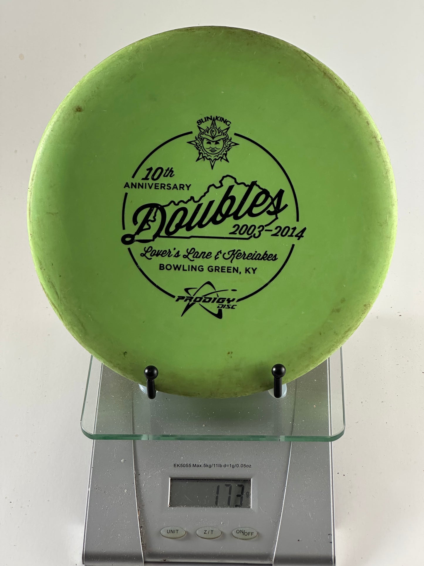 Prodigy PA-1 300 Plastic Putter/Approach – Doubles 10th Anniversary Stamp