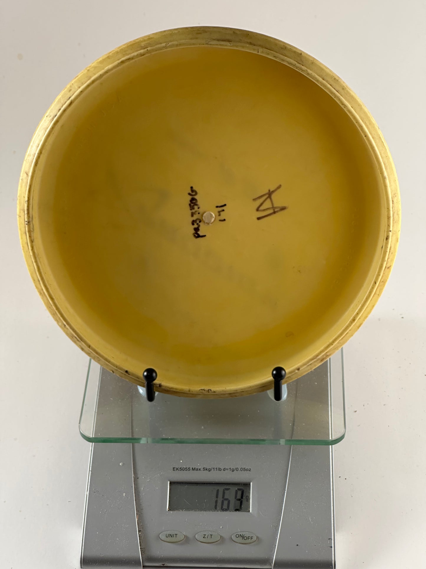 Prodigy PA-3 350G Putter/Approach Disc (Yellow) - Inked