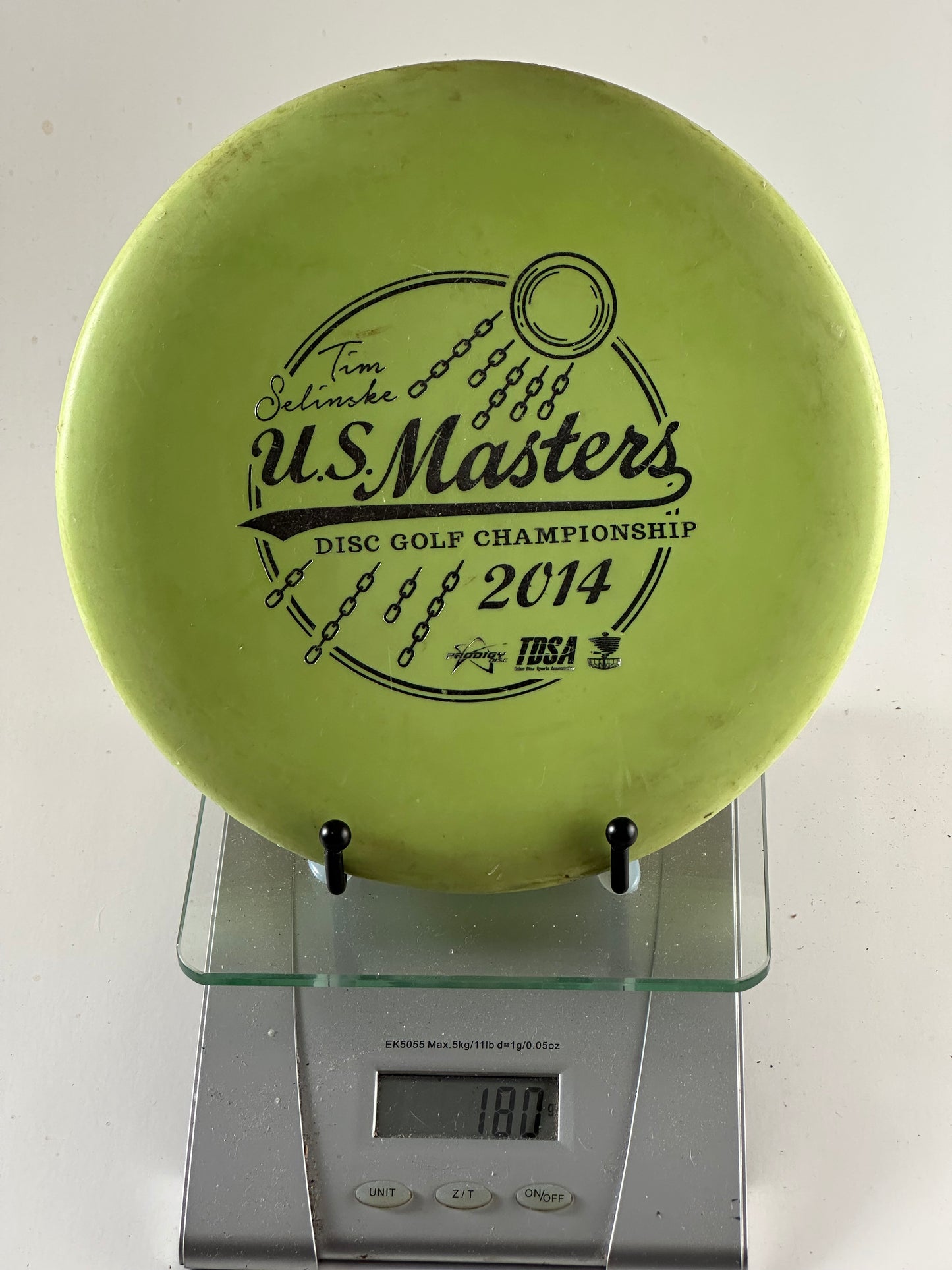 Prodigy PA-3 300 Plastic Putter/Approach (2014 U.S. Masters Stamp) Green
