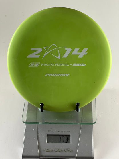 Prodigy PA-3 350G Proto (2014 Stamp) Green 173g