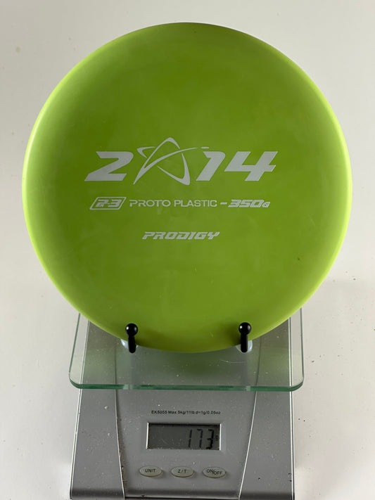 Prodigy PA-3 350G Proto (2014 Stamp) Green 173g